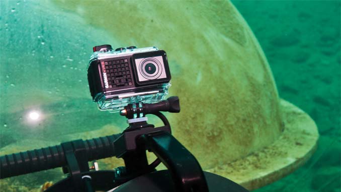Unterwassergehäuse für Actionkamera wasserdicht bis 40 Meter Garmin VIRB Ultra 30 Unterwassergehäuse 