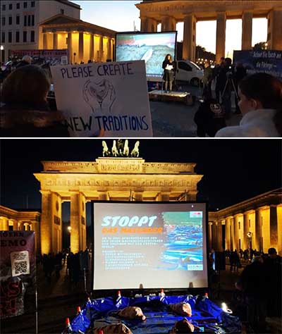 GRD Demo Berlin für Delfine