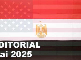 USA Ägypten Editorial