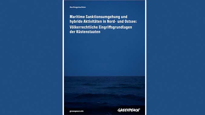Greenpeace, Ostsee, Schattenflotte